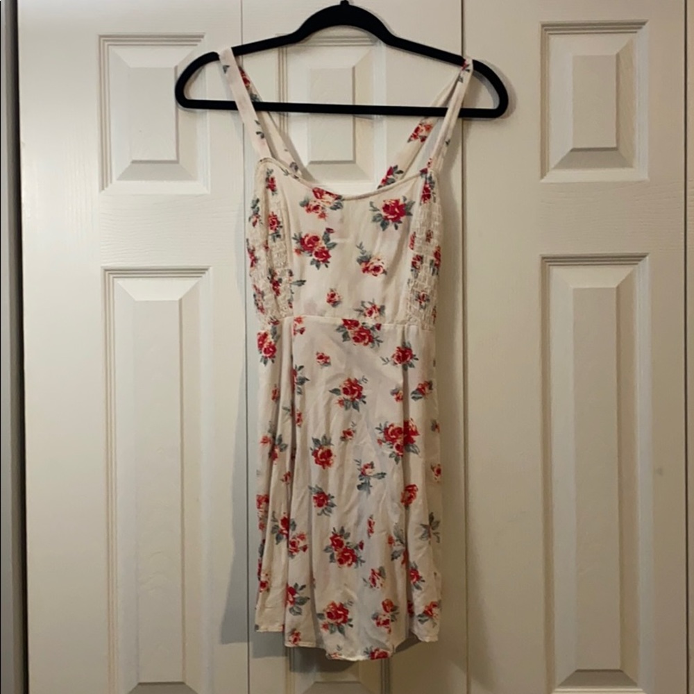 Floral Patterned Mini Dress